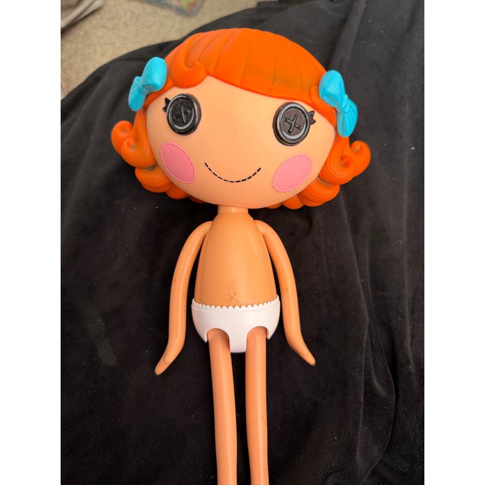 Lalaloopsy Pickles B.L.T. 12” Doll Orange Hair No Clothes 2009 MGA 34312ELE
